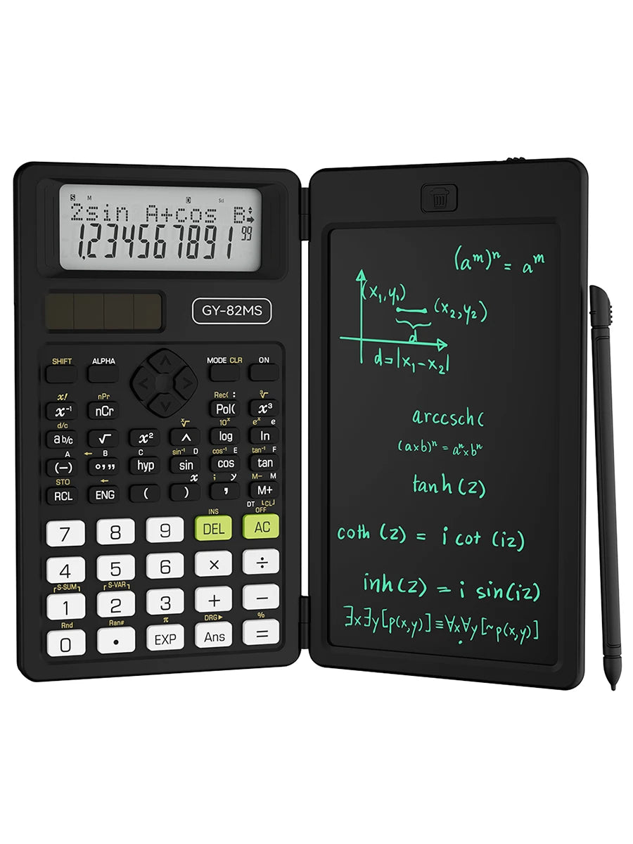 StudyFold Pro™ Foldable Note Pad Calculator