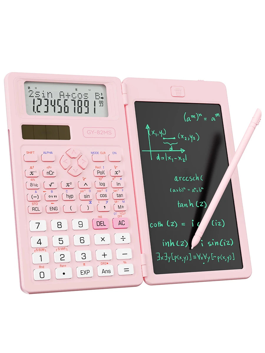 StudyFold Pro™ Foldable Note Pad Calculator